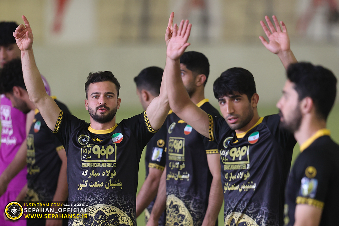 تمرین 3-3-1401 بازی با فولاد خوزستان (2)